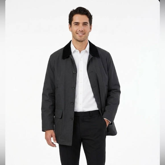 Brooks Brothers Other - Vintage Brooks Brother 346 Men's Chore Jacket Corduroy Collar Plaid Lining XL